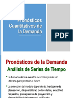 Pronósticos de la Demanda con Métodos Cuantitativos