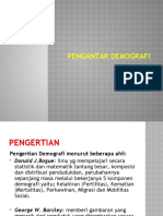 Pengantar Demografi