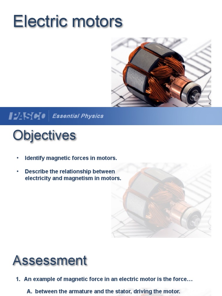 Electric Motors | Download Free PDF | Electric Motor | Magnet
