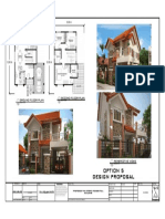Option 5 Design Proposal: Ground Floor Plan Second Floor Plan