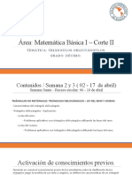 Triángulos oblicuángulos: Ley del seno y coseno