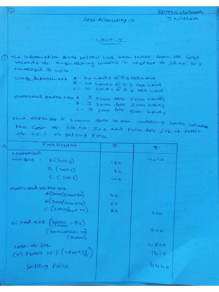 Cost Accounting 3 PDF