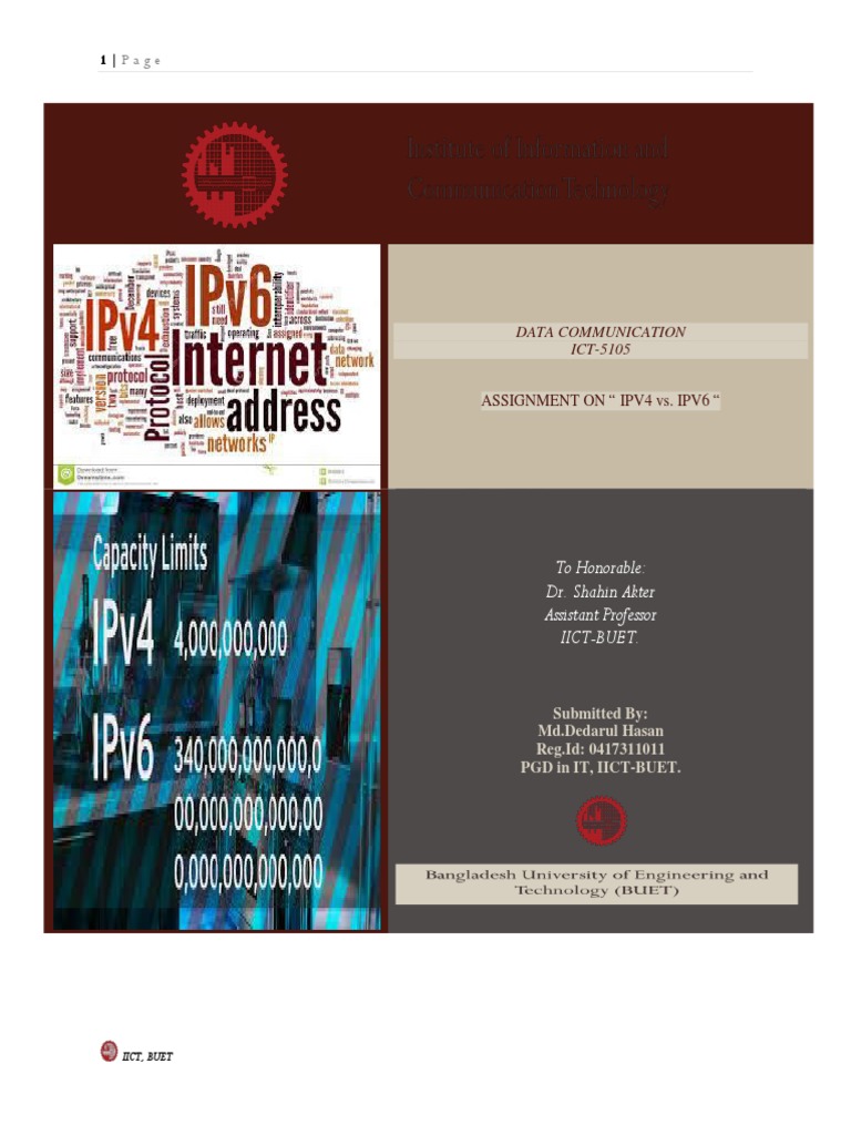 Comparing IPV4 and IPV6 Protocols | PDF | I Pv6 | Internet Protocols