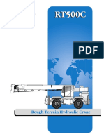 Dimensions of Grove RT500C Crane