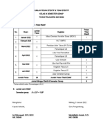 Jumlah Pekan Efektif Pjok Kelas Ix