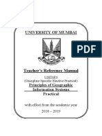 University of Mumbai: Teacher's Reference Manual