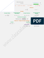 Formulario de Física - Energía Mecánica y Trabajo