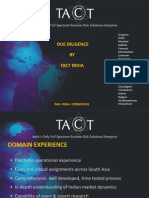 Due Diligence by TACT India