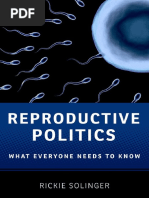 (Rickie Solinger) Reproductive Politics What Ever