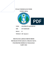 Magfiratul Muradifah - 052 - Nitrit (MSG) Kelas B (TK 3)