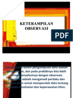 Keterampilan Observasi