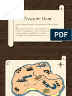 Treasure Hunt Group Activity with Map Clicking Game