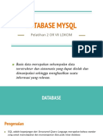 Database Mysql