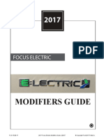 Modifiers Guide: Focus Electric
