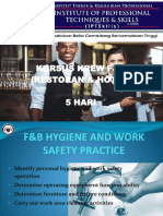 Module 1 - Hygiene & Safety