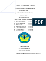 Makalah Tentang Materi Muatan Konstitusi