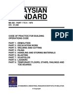 MS - 282 - 1TO9 - 1975 - Code of Practice For Building Operations Code