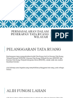 PT 4 Permasalahan Dalam Penerapan Tata Ruang Wilayah