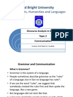 Topic 2 Communication