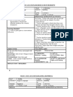 Year 6 Civic Lesson Plan (March-Responsibility) : Content Standard