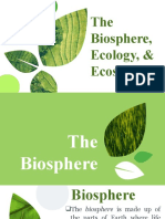 HULIGANGA - Biosphere, Ecology, and Ecosystem