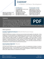 Career Roles Certifications Frameworks & Tools: in Modern Software Development