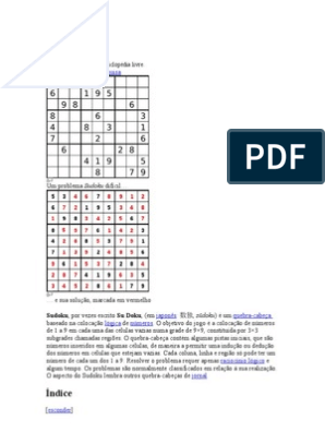 Logic Sudoku Jogo De Quebra-cabeça Para Mais Inteligente. Escreva