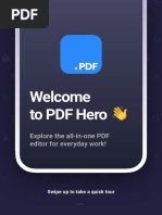 Welcome To PDF Hero: Explore The All-In-One PDF Editor For Everyday Work!