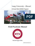 BSW Field Practicum Manual