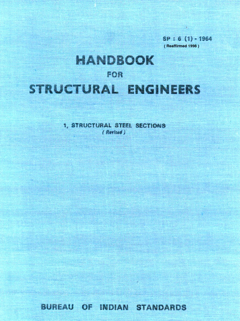 Handbook for Structural Engineers | PDF | Beam (Structure) | Structural ...