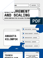 Chapter 9 MEASUREMENT AND SCALING NONCOMPARATIVE SCALING TECHNIQUES