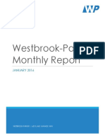 Westbrook-Parker Monthly Report: JANUARY 2016