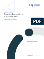 IUS - Manual de Usuario - FSM App - Técnicos - TDP V1.0