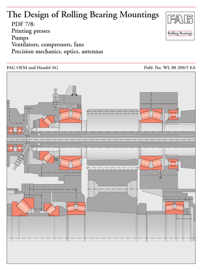 Rolling Bearing Design in Machinery | PDF | Bearing (Mechanical ...