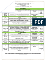 9. Agenda Semanal Marzo 14 Al 18 de 2022