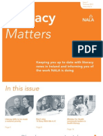 Literacy Matters Summer 2011