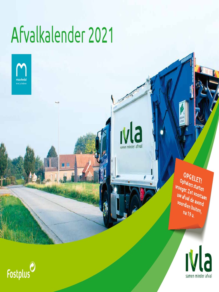 Afvalkalender 2021 PDF