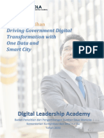 Silabus DLA - Driving Government Digital Transformation With One Data and Smart City