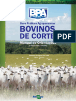 5. Boas Práticas Agropecuárias Bovinos de Corte Autor Embrapa Gado de Corte