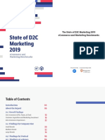 The State of D2C Marketing 2019: D2C eCommerce KPIs, Teams & Tools