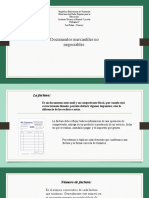 Documentos Mercantiles No Negociables