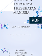 Materi Dan Dampaknya Bagi Kesehatan Manusia - Riri.IPA.9