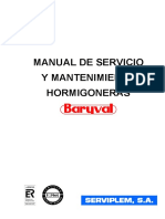 Manual mantenimiento hormigoneras