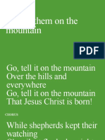 Go Tell Them On The Mountain