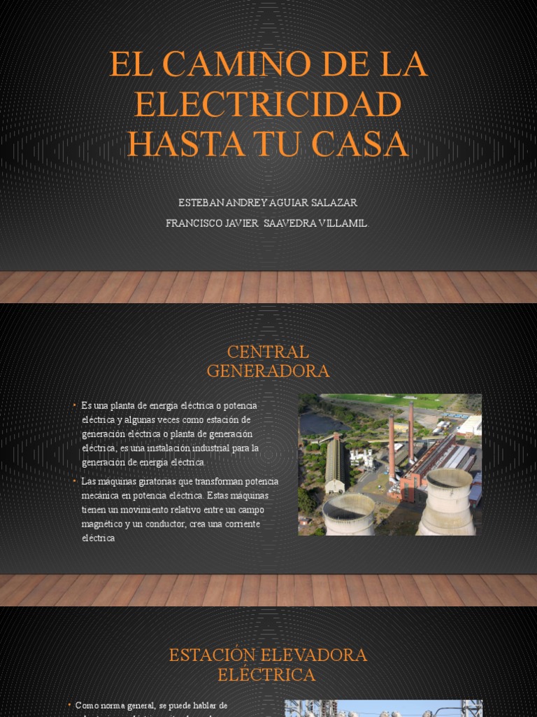El Camino de La Electricidad Hasta Tu Casa | PDF | Ingenieria Eléctrica ...