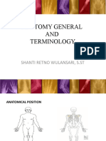 Anatomi General and Terminology
