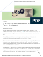 How To Conduct User Interviews For UX Research and Product Development - AltexSoft