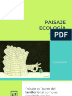 Tema 3 Paisaje y Ecología