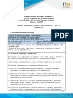 Guía de Actividades y Rúbrica de Evaluación - Unidad 1 - Tarea 2 - Identificar