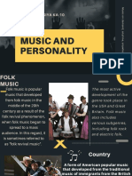 Music and Personality